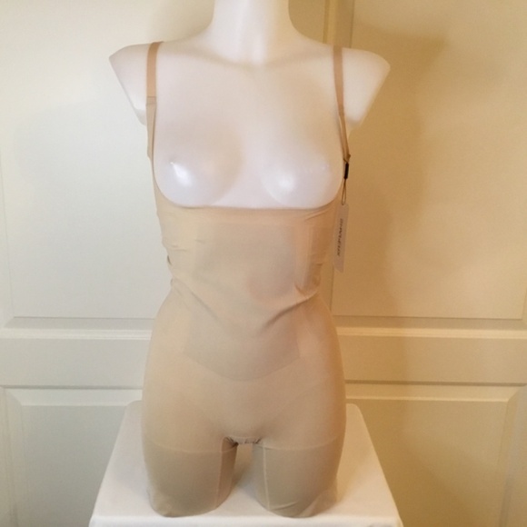 Women’s Full Body Seamless Tummy Control Colombianas Open Bust Shapewear - Picture 6 of 10